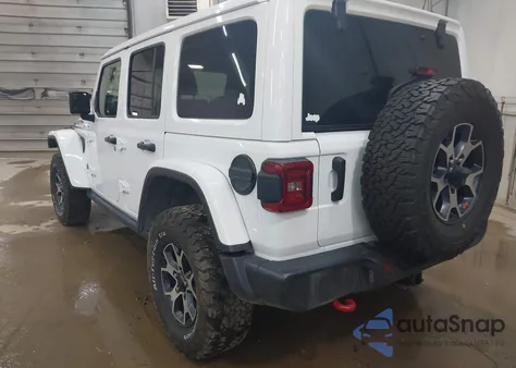 2021 Jeep Wrangler Unlimited Rubicon 4X4 из США, поврежденный, VIN 1C4HJXFG1MW530820